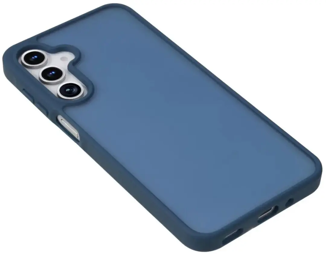 Selected Hoesje Samsung Galaxy A17 - Matte Blauw