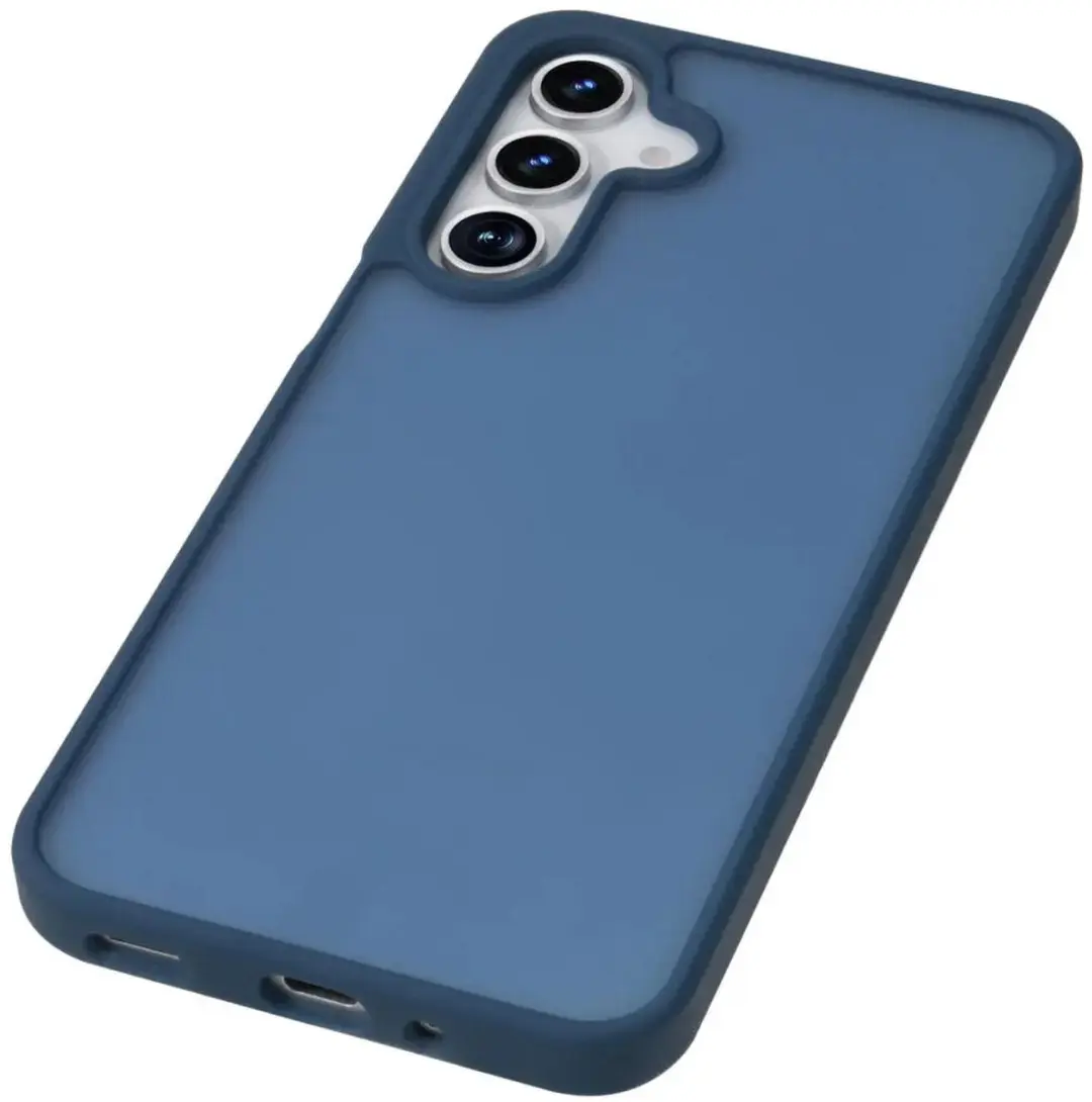 Selected Hoesje Samsung Galaxy A17 - Matte Blauw