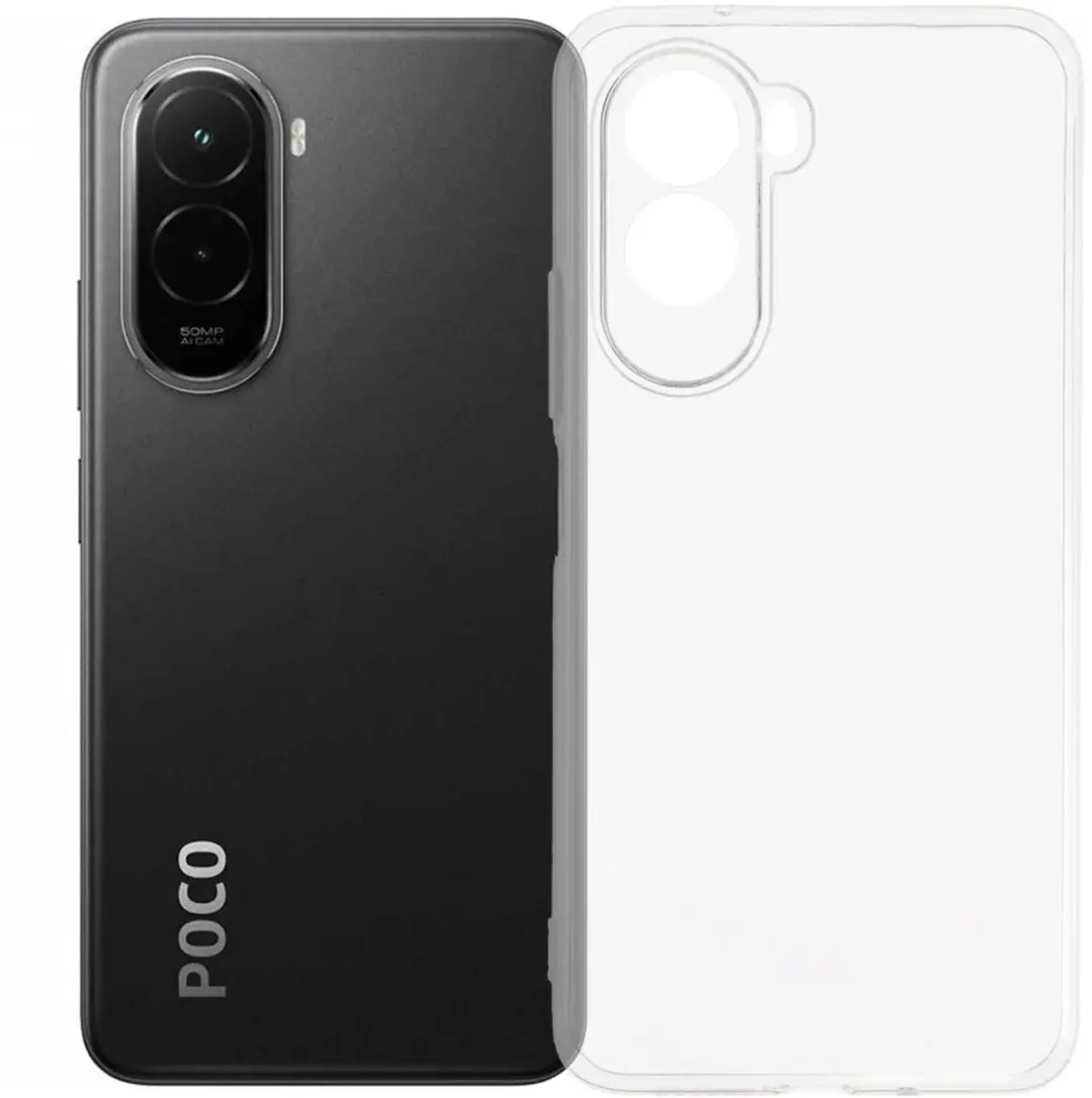 Selected Transparant TPU Hoesje Xiaomi Poco M7