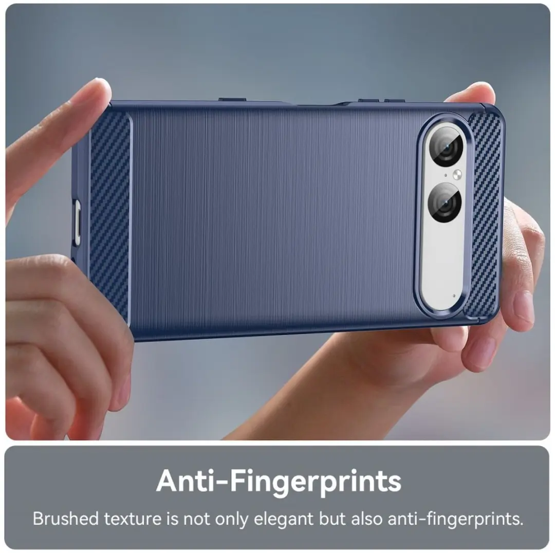 Selected TPU Hoesje Sony Xperia 10 VII - Blauw