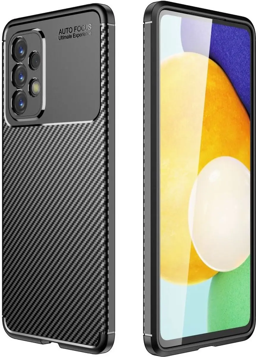 Selected by GSMpunt Siliconen Hoesje Samsung Galaxy A53 - Zwart