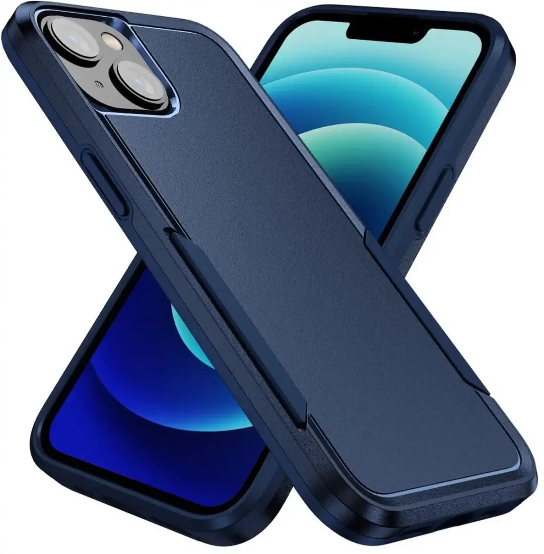 Selected Back Cover iPhone 15 Blauw