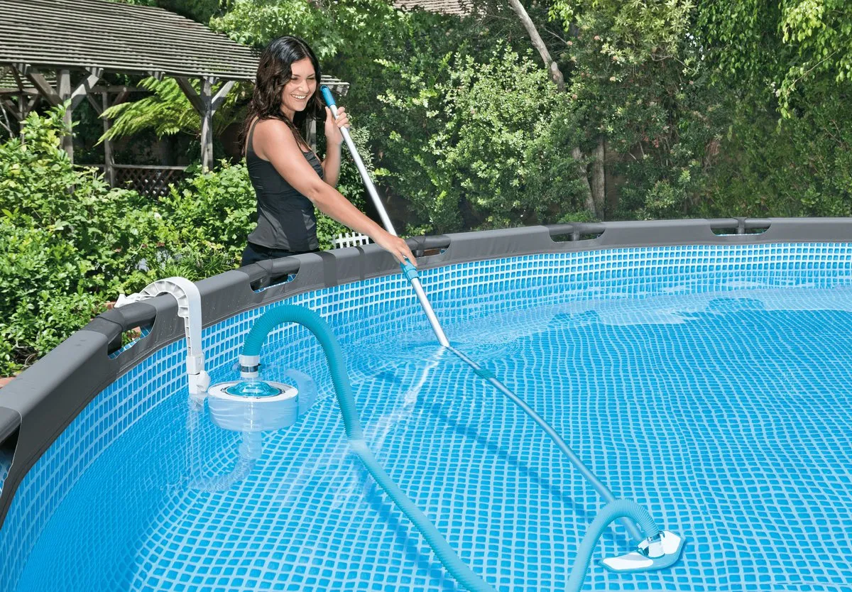 Intex Deluxe Vacuümslang 29083 - Blauw