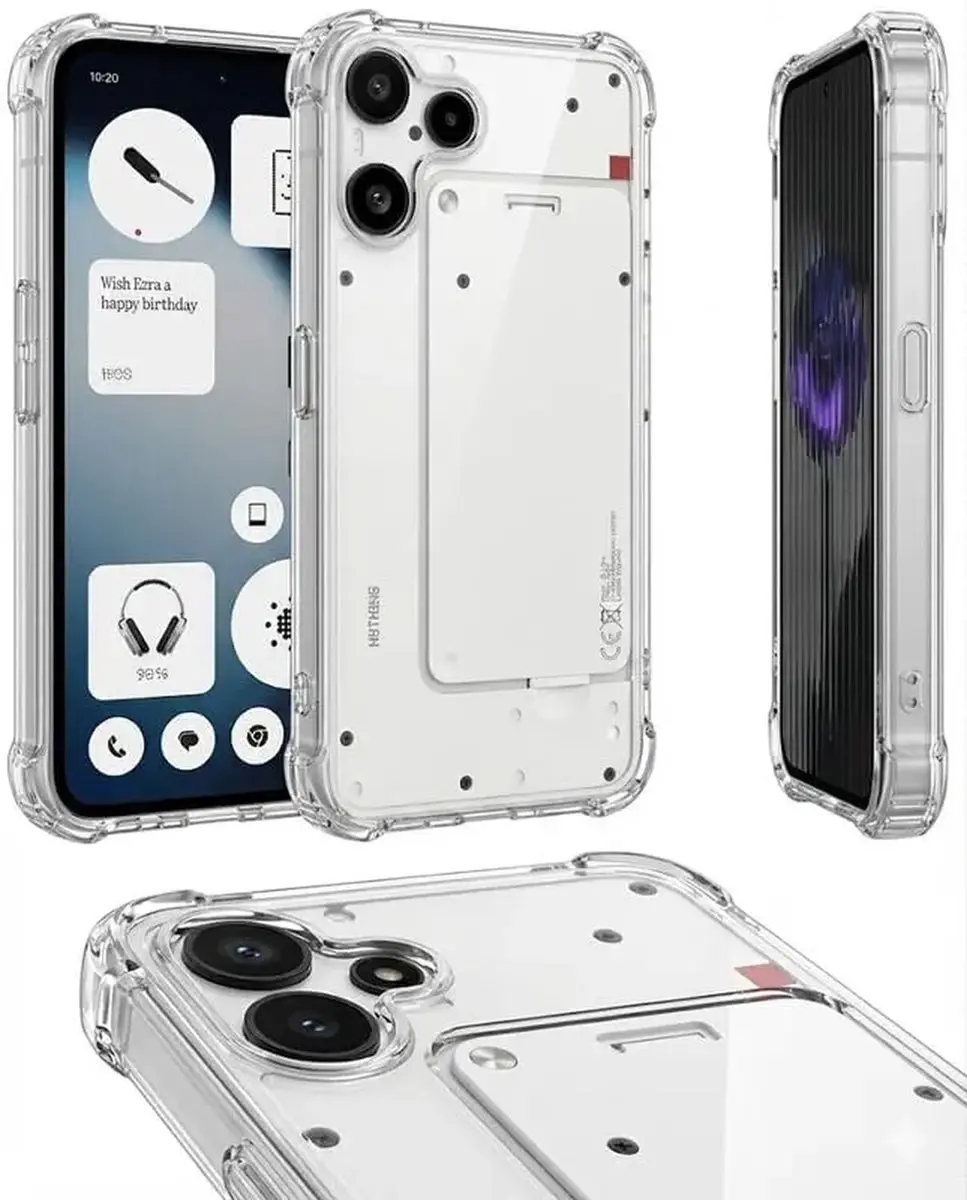 Selected by GSMpunt Transparant Hoesje Nothing Phone (3a) Lite