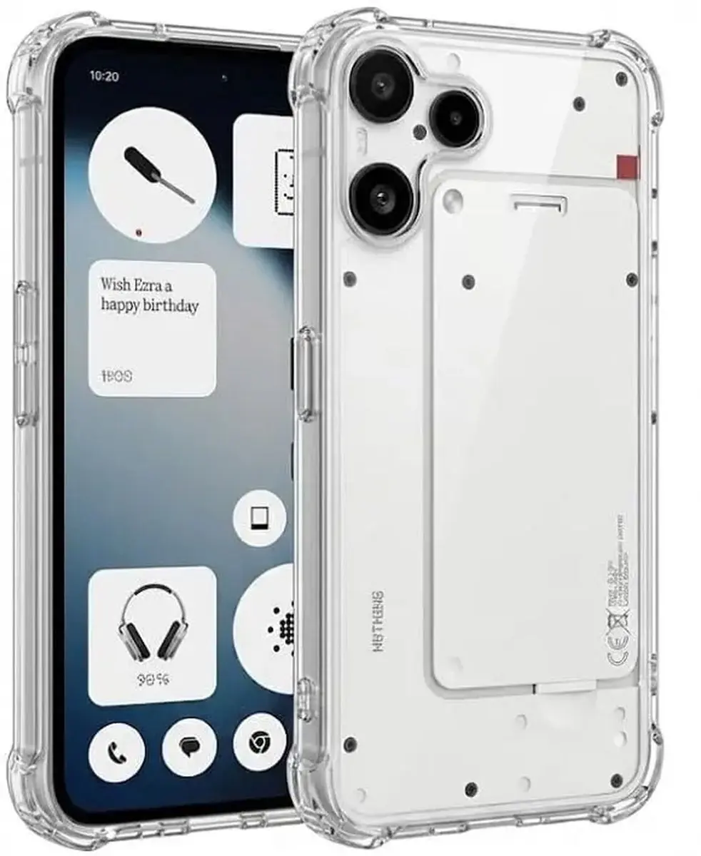 Selected by GSMpunt Transparant Hoesje Nothing Phone (3a) Lite