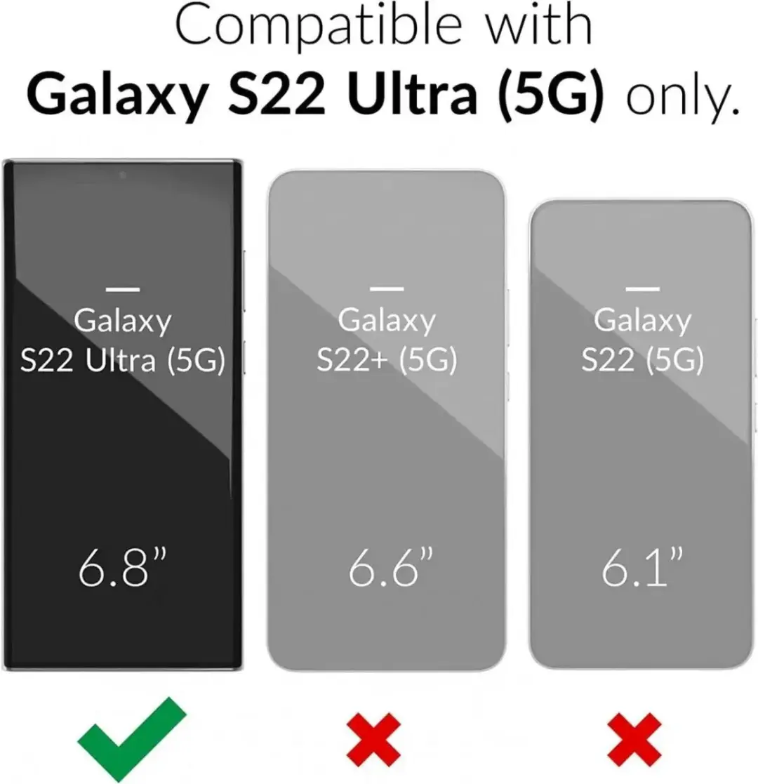 Selected Hoesje Samsung Galaxy S22 Ultra - Dun TPU - Donkerblauw - afbeelding 6 van 6