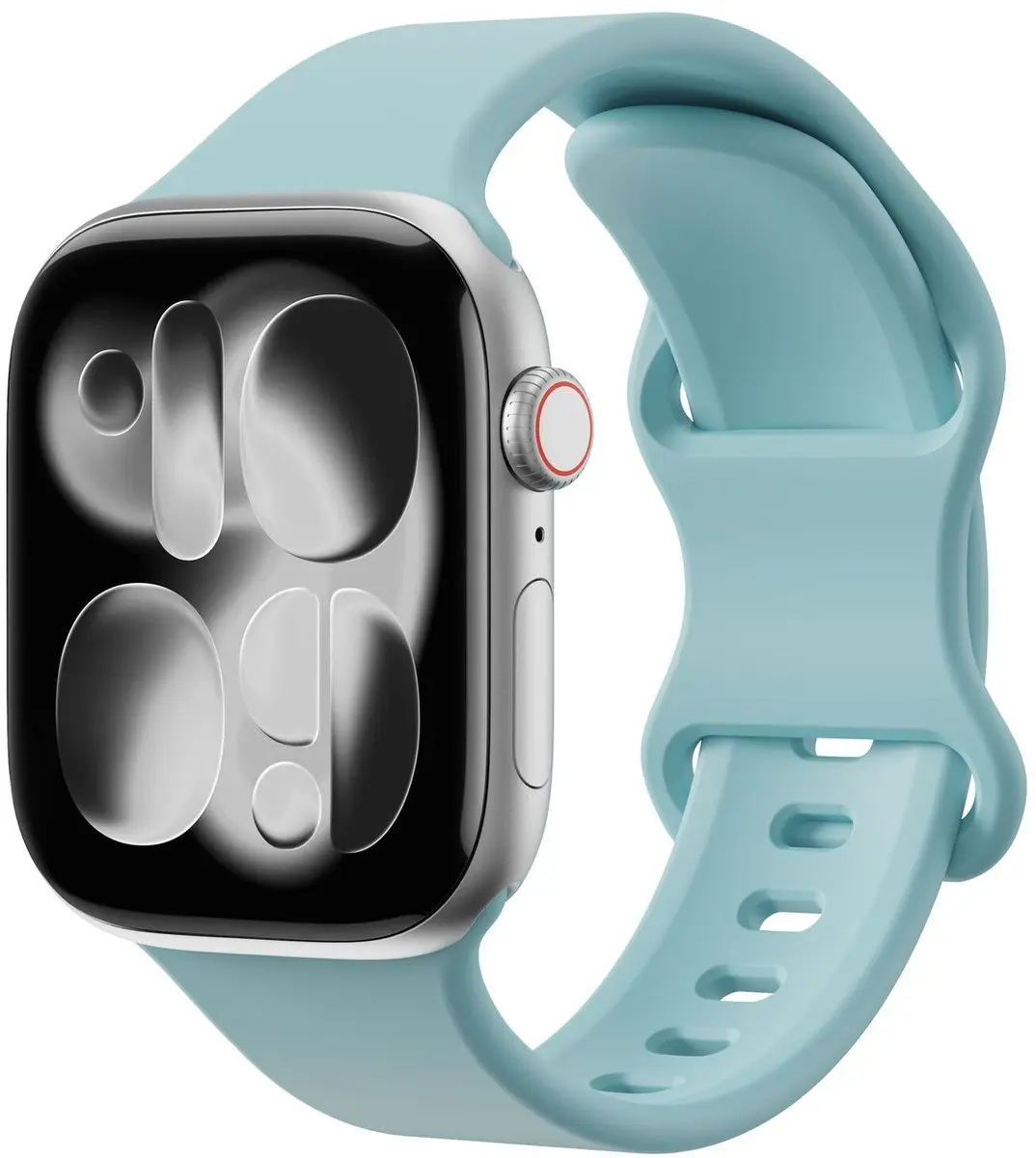 Selected SBG Siliconen Horlogeband Apple Watch SE 3 44mm