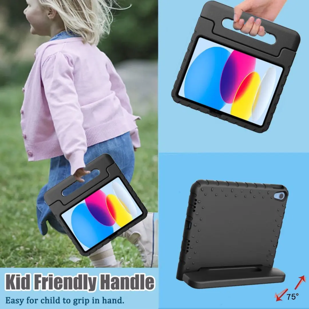 Selected Kinder Tablethoes Apple iPad 10/11 Zwart - 11 Inch