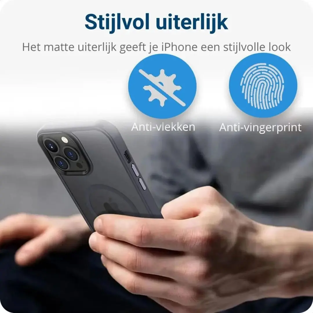 Selected by GSMpunt Apple iPhone 13 Pro Hoesje - Blauw - MagSafe - afbeelding 6 van 6