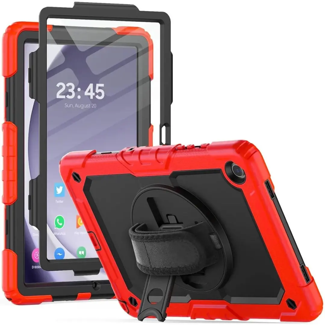 Selected Samsung Galaxy Tab A9 Hoes met Screenprotector
