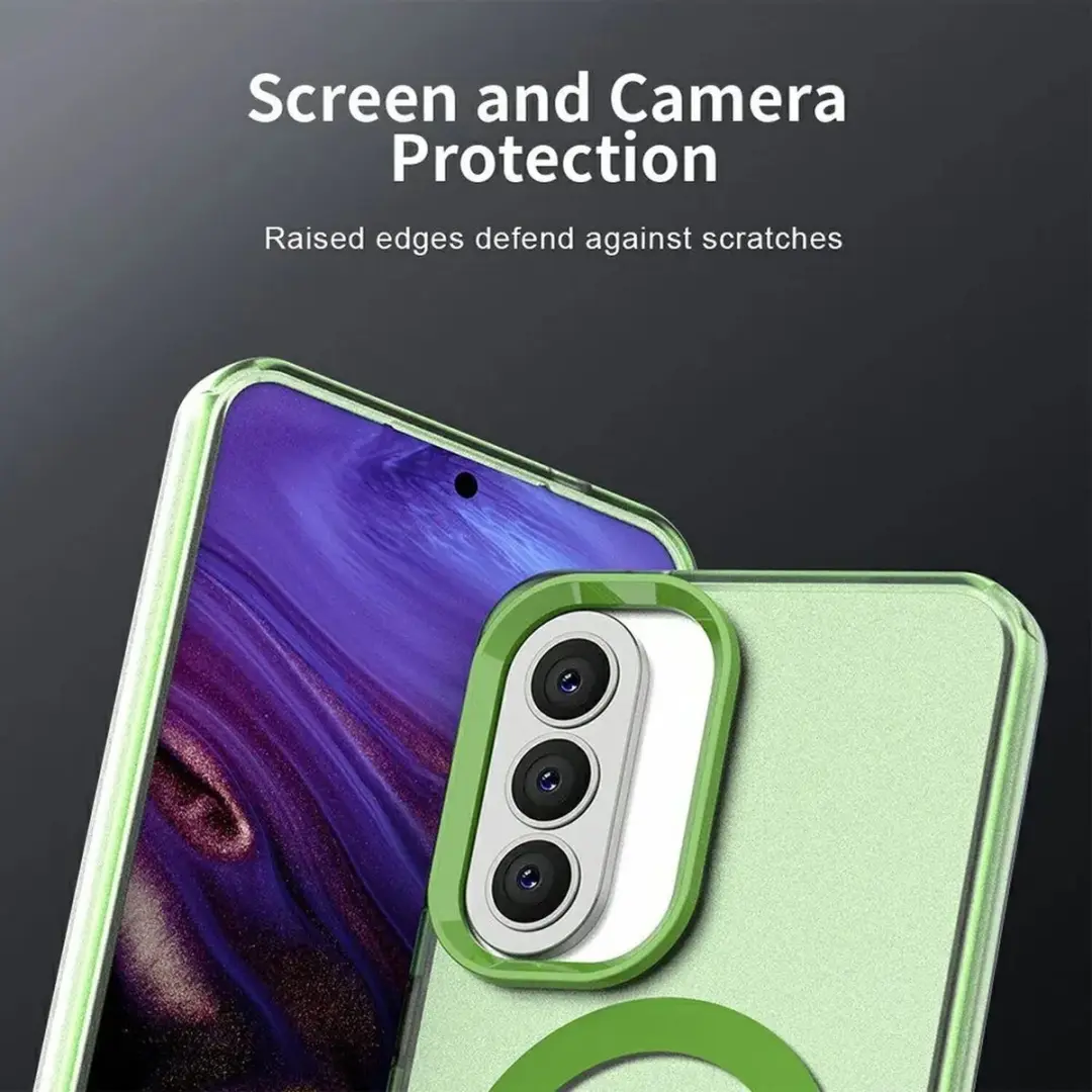 Selected MagSafe Backcover Hoesje Samsung Galaxy A57 - Groen - afbeelding 6 van 6