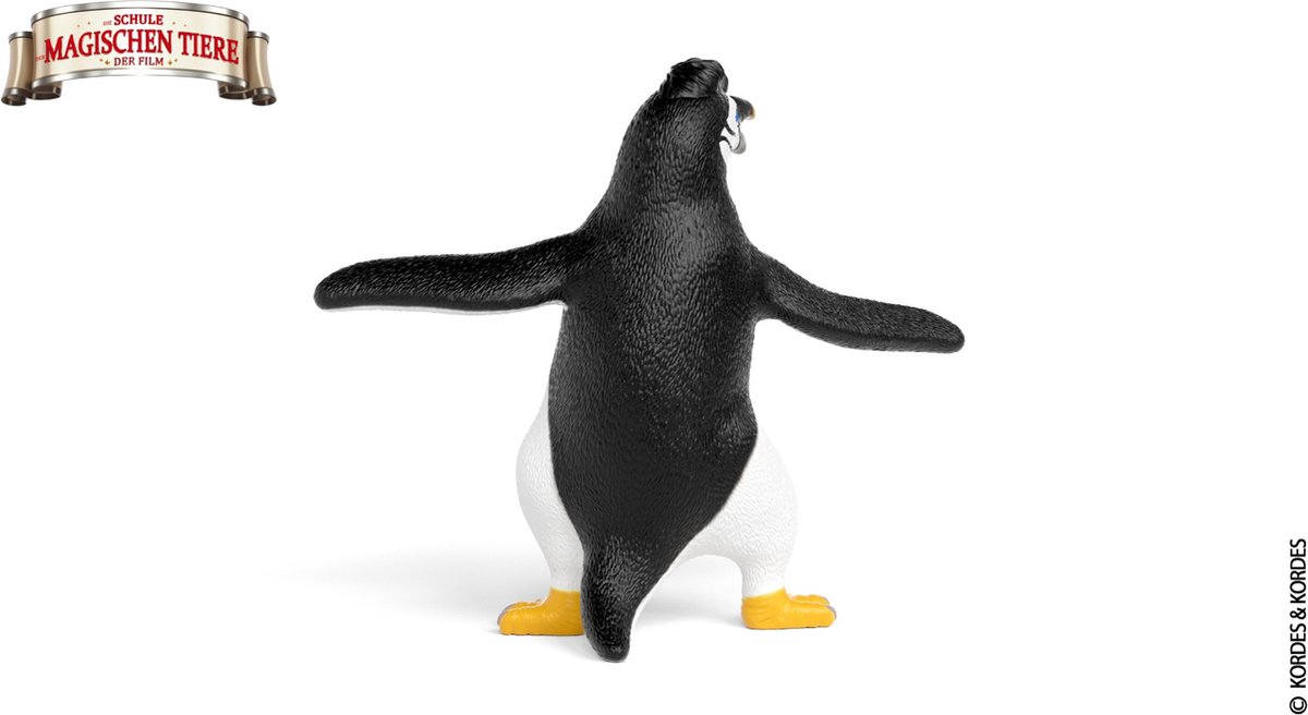 Schleich magische dieren school - Pinguïn Juri speel figuur.