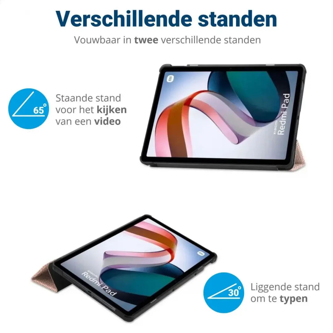 Selected Lenovo Tab M10 Gen 3 Book Case - Roze Goud