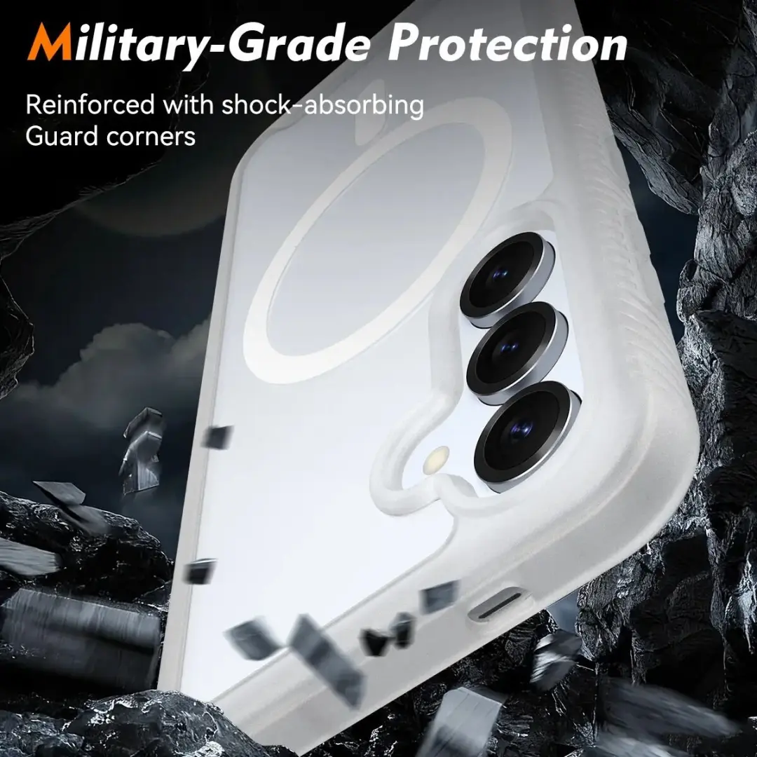 Selected Hoesje Samsung Galaxy S25 - Matte Transparant - MagSafe - afbeelding 6 van 6