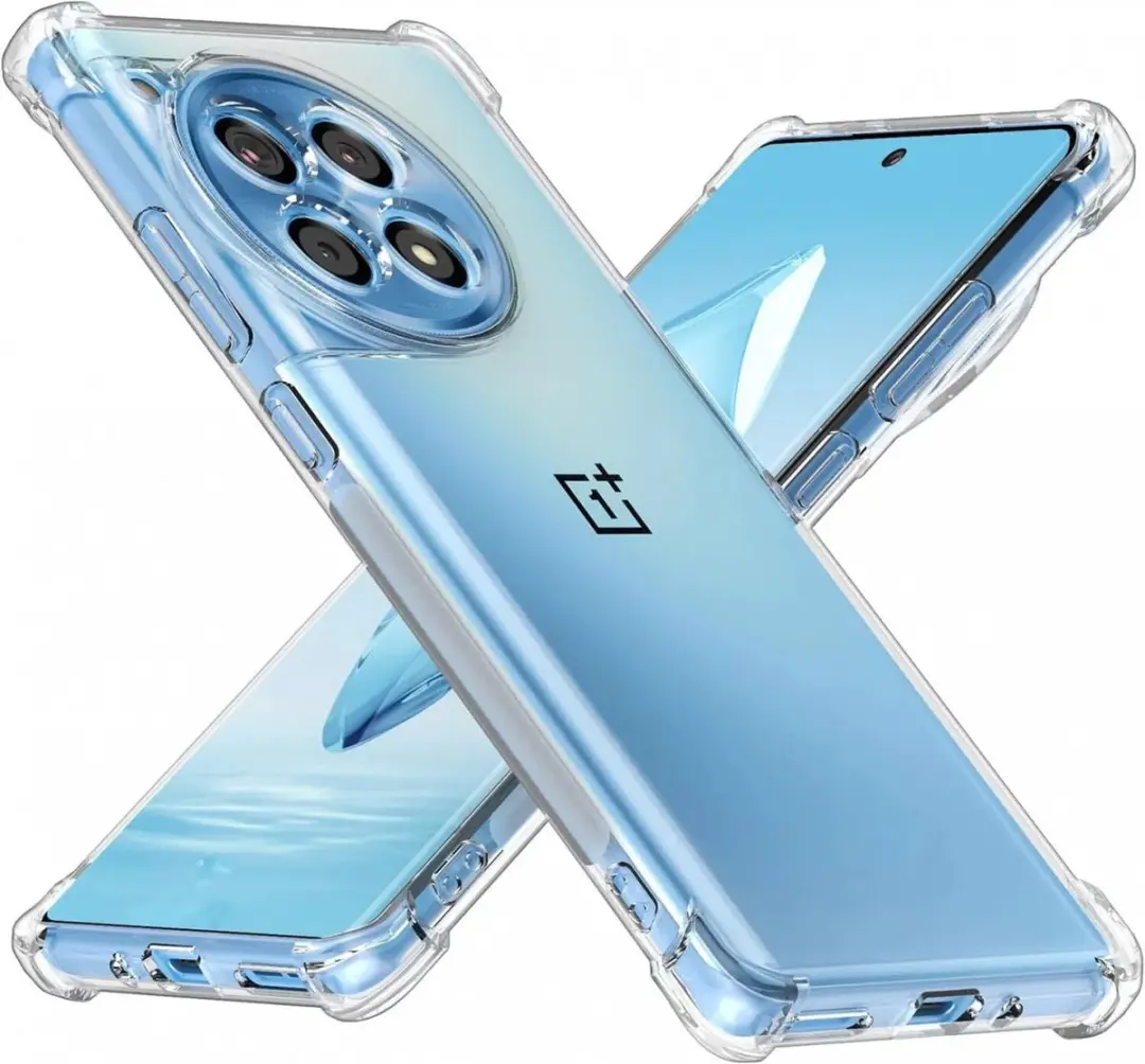 Selected Transparant TPU Hoesje OnePlus 12R - Schokbestendig
