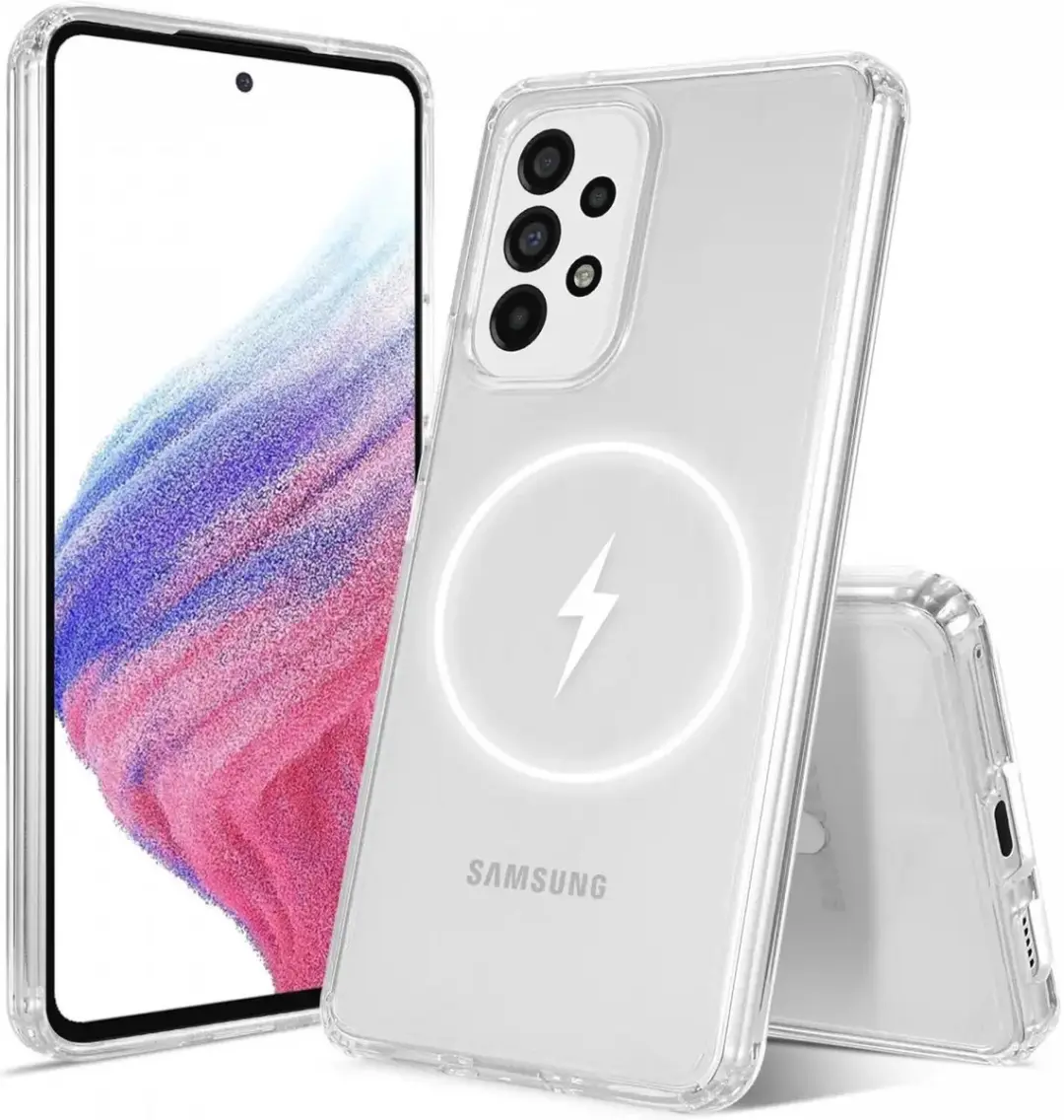 Selected Hoesje Samsung Galaxy A53 MagSafe Transparant