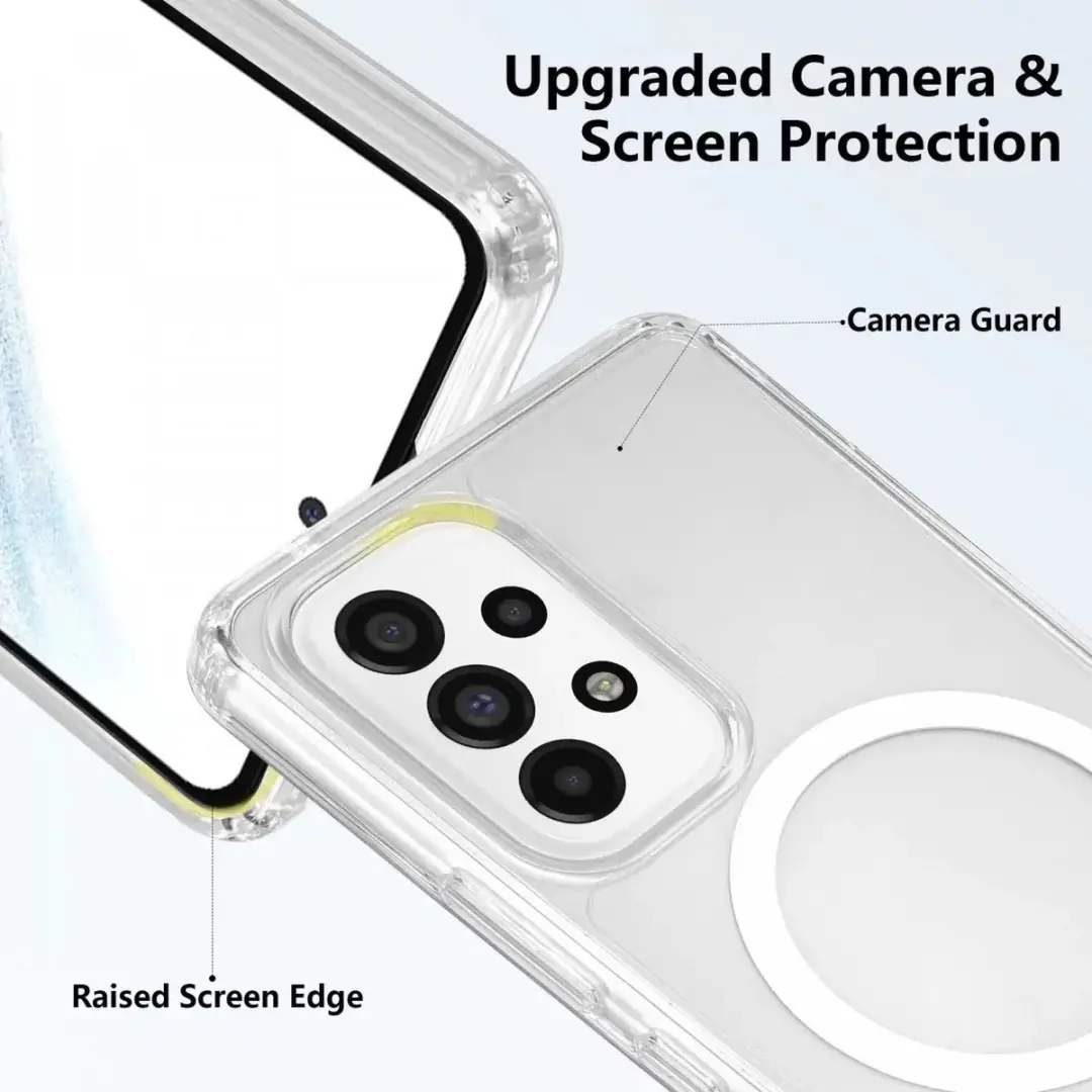 Selected Hoesje Samsung Galaxy A53 MagSafe Transparant