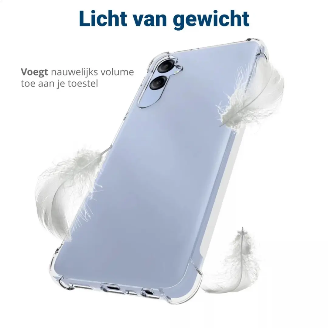 Selected Transparant TPU Hoesje Samsung Galaxy A05 - Schokbestendig