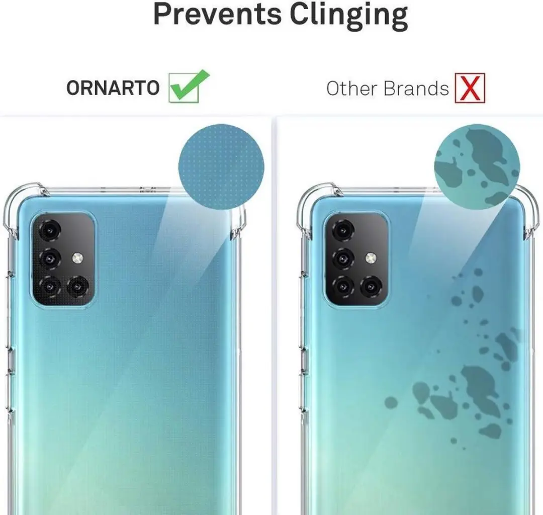 Selected Shock Proof Hoesje Samsung Galaxy A51 - Transparant - afbeelding 6 van 6