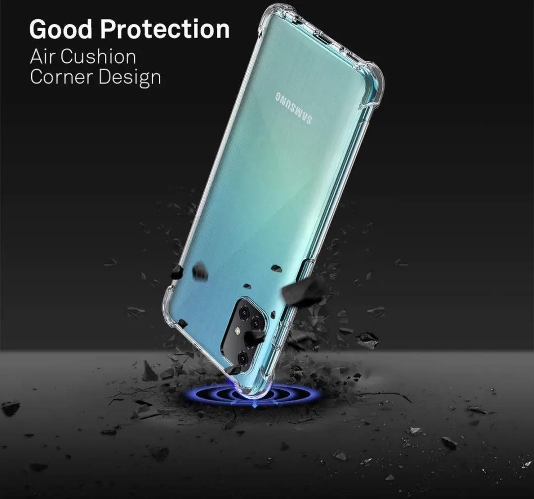 Selected Shock Proof Hoesje Samsung Galaxy A51 - Transparant