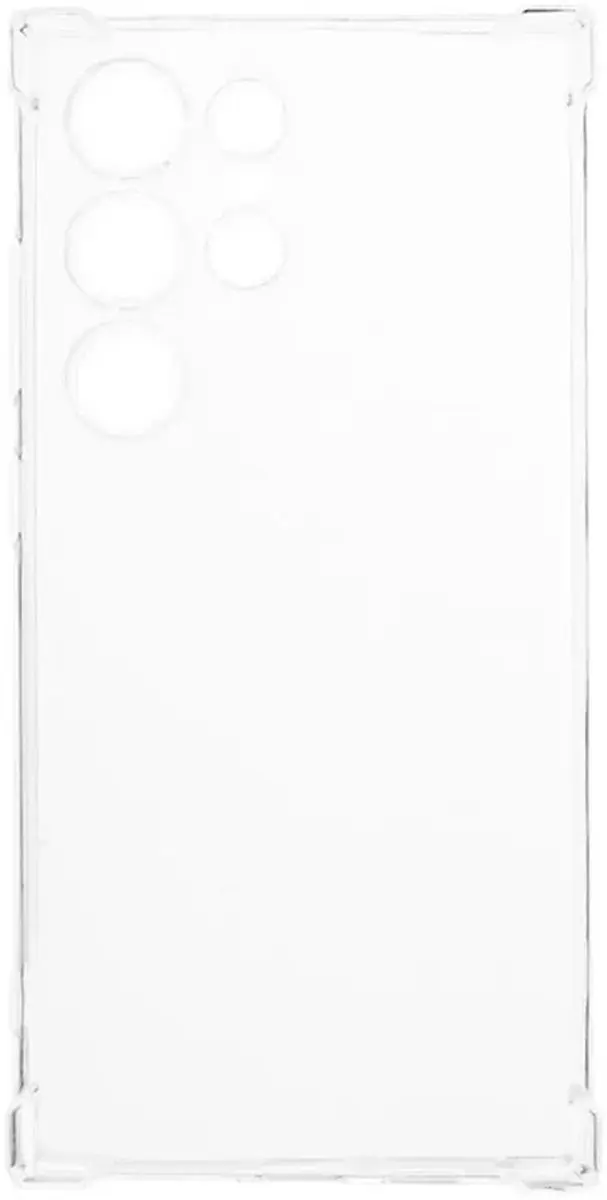 Selected Transparant TPU Hoesje Samsung Galaxy S24 Ultra - Schokbestendig