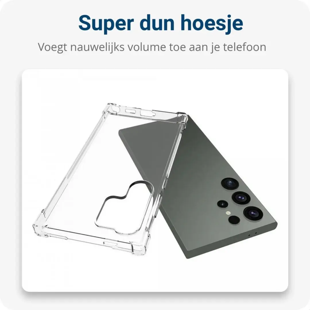 Selected Hoesje Samsung Galaxy S24 Ultra - Transparant - afbeelding 6 van 6