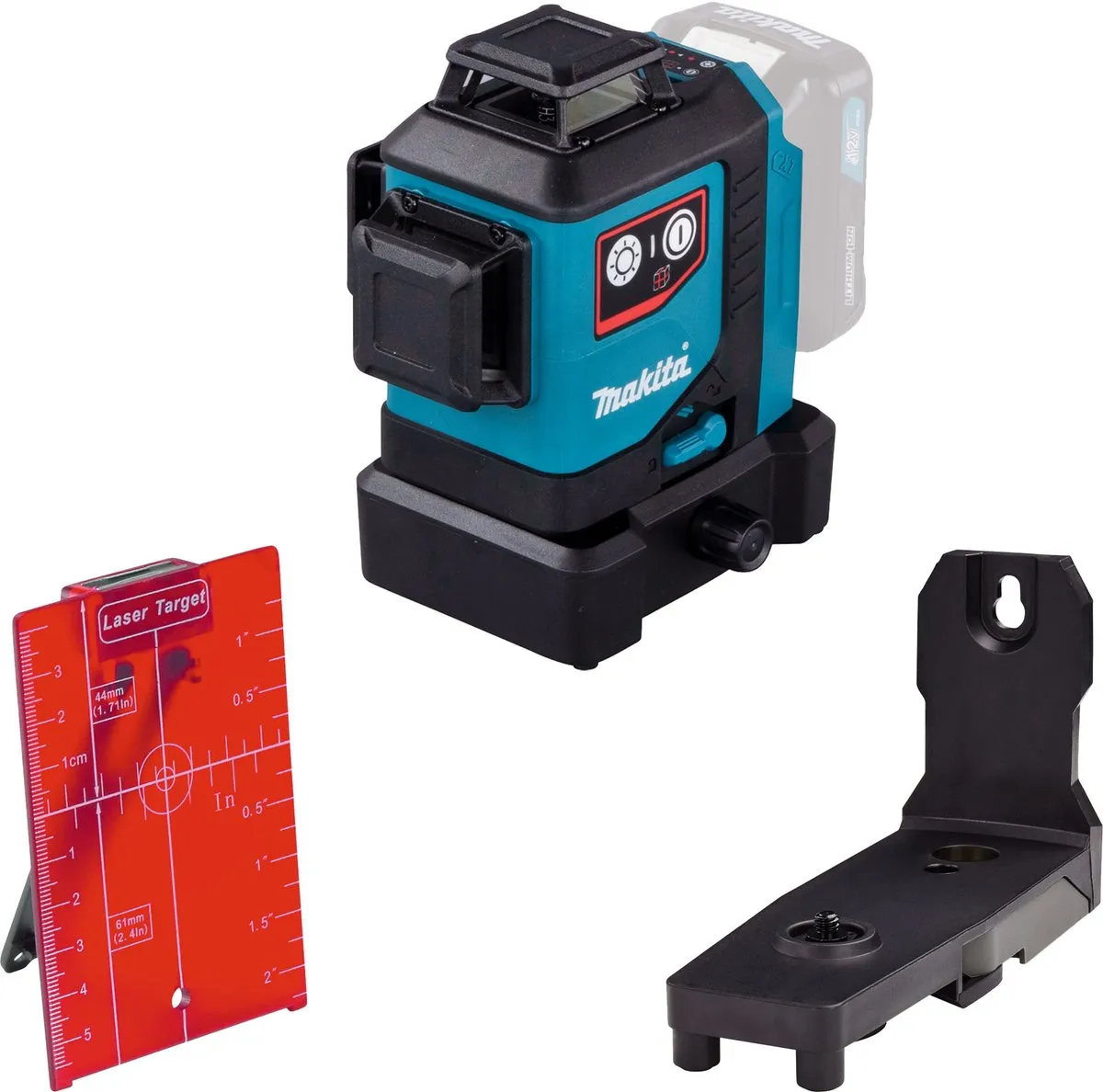Makita SK700D 12V Max Kruislijnlaser - Zelfnivellerend - Rood