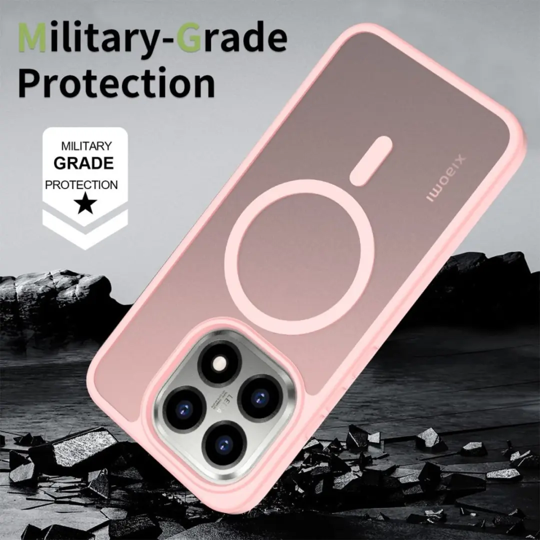 Selected Xiaomi 15T Hybrid Back Cover - MagSafe Roze