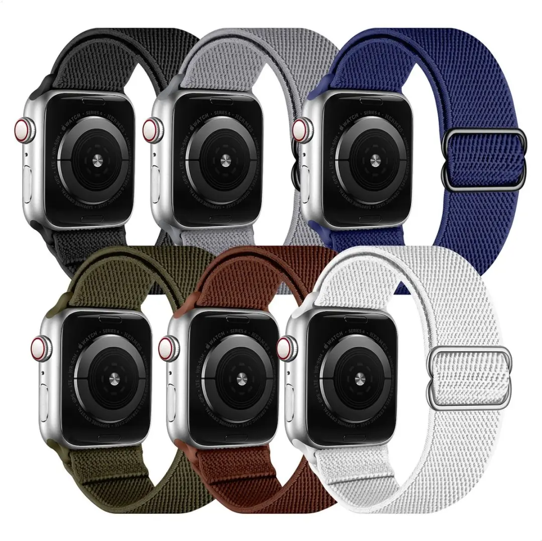 Selected SBG Nylon Horlogebandjes 6-delig