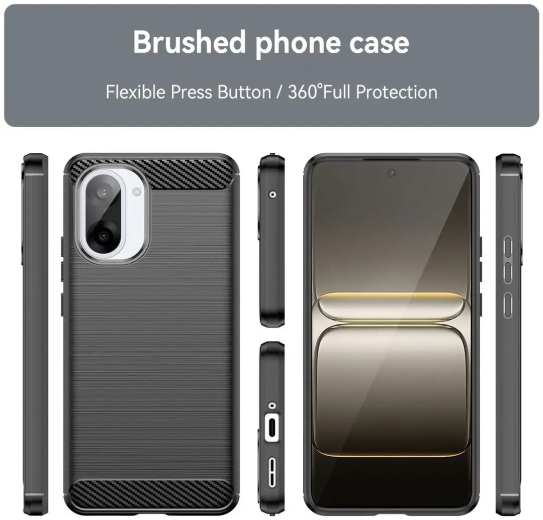 Selected TPU Hoesje OnePlus Nord CE5 - Zwart - afbeelding 6 van 6