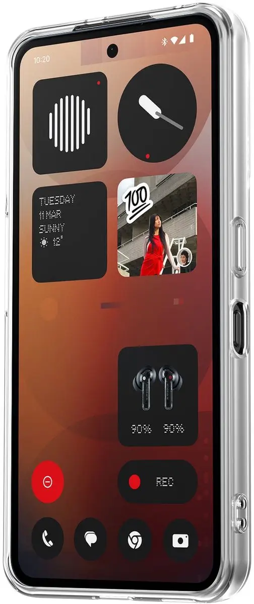 Selected by GSMpunt Nothing Phone (3) TPU Hoesje - Transparant