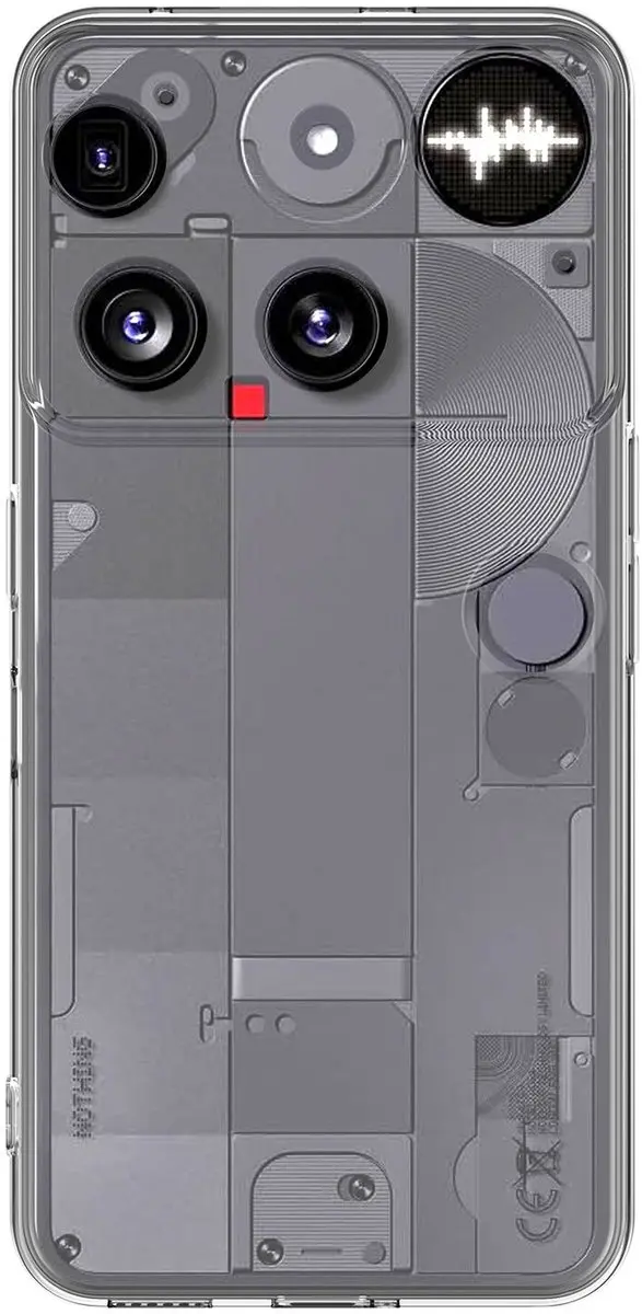Selected by GSMpunt Nothing Phone (3) TPU Hoesje - Transparant