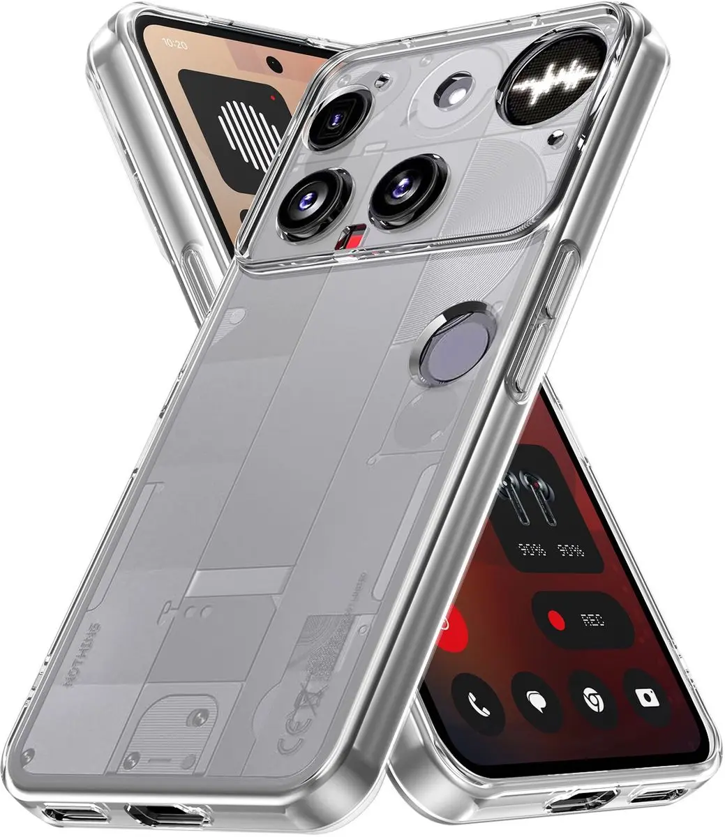 Selected by GSMpunt Nothing Phone (3) TPU Hoesje - Transparant