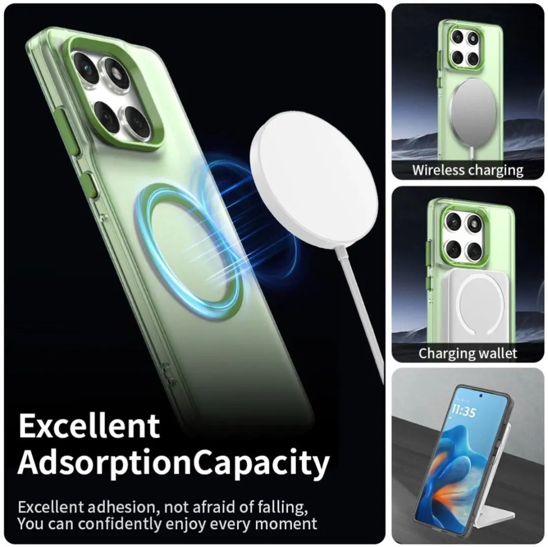Selected MagSafe Backcover Motorola Edge 60 Fusion - Groen - afbeelding 6 van 6