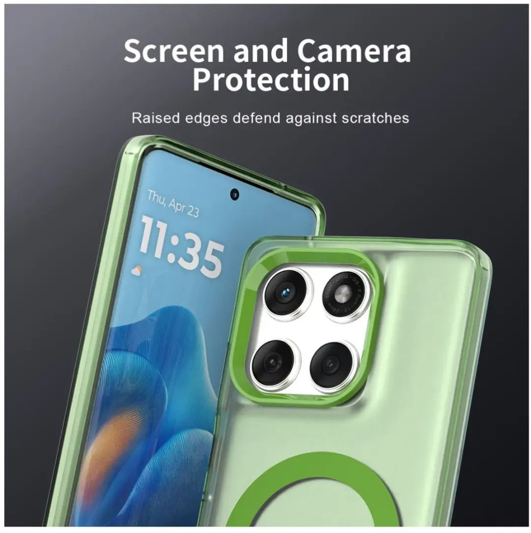 Selected MagSafe Backcover Motorola Edge 60 Fusion - Groen