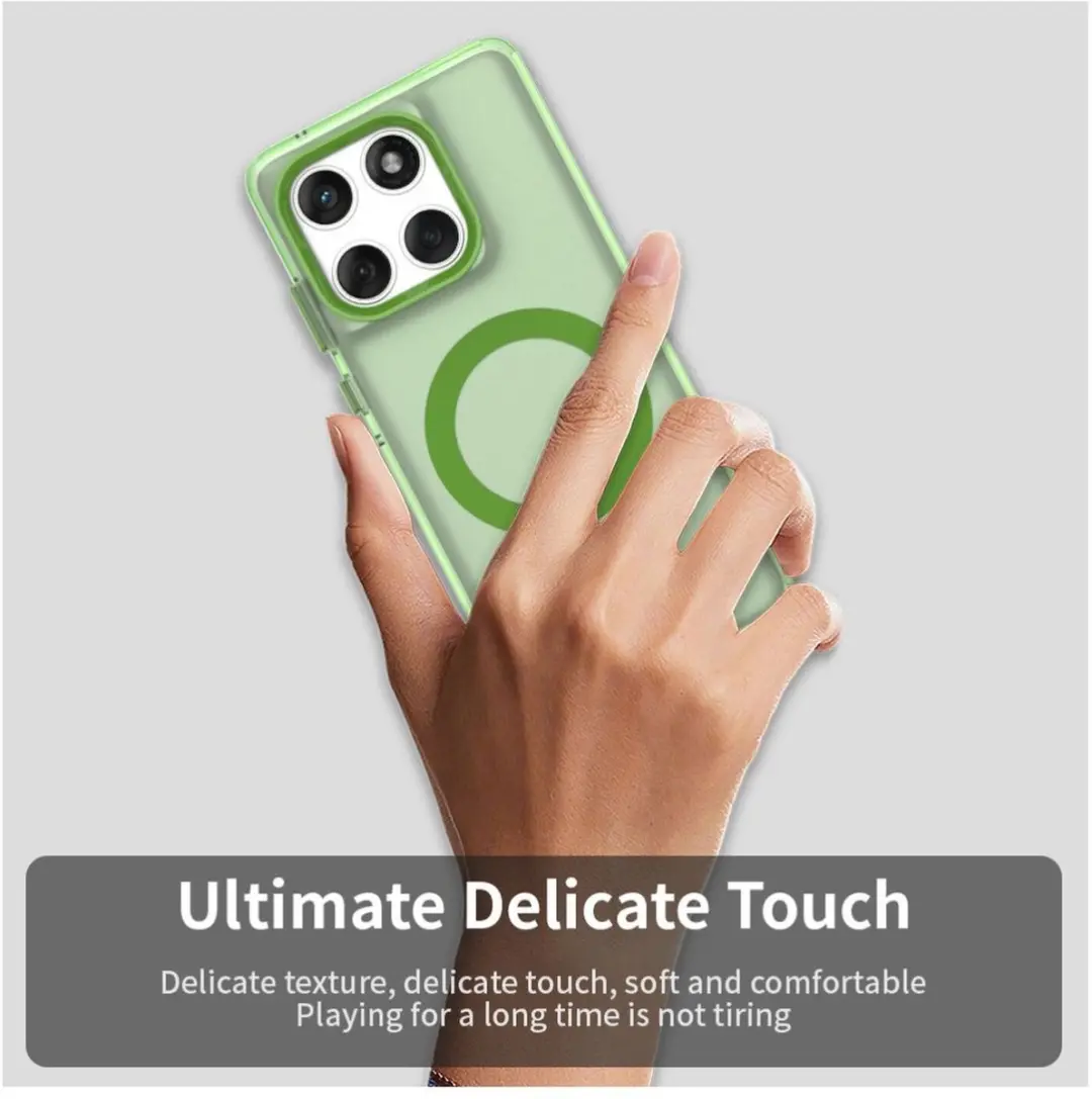 Selected MagSafe Backcover Motorola Edge 60 Fusion - Groen