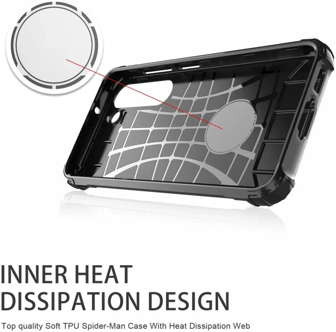 Selected Hoesje Samsung Galaxy S23 FE Hybride Zwart