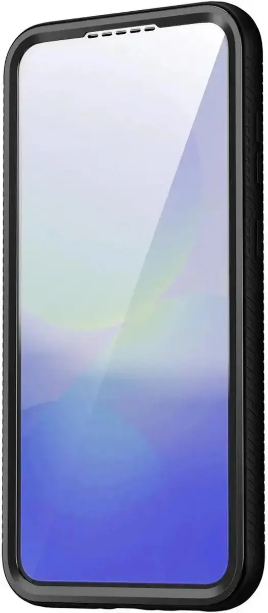 Selected Hoesje Samsung Galaxy A56 MagSafe - Schokbestendig - Zwart/Transparant