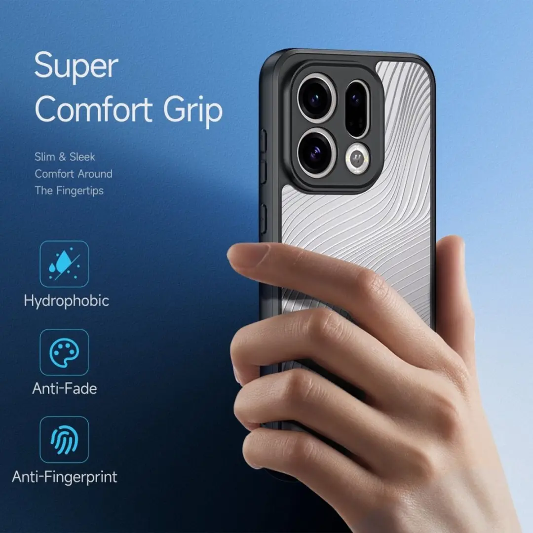 Dux Ducis Aimo Back Cover Case - Oppo Find X9 - Zwart