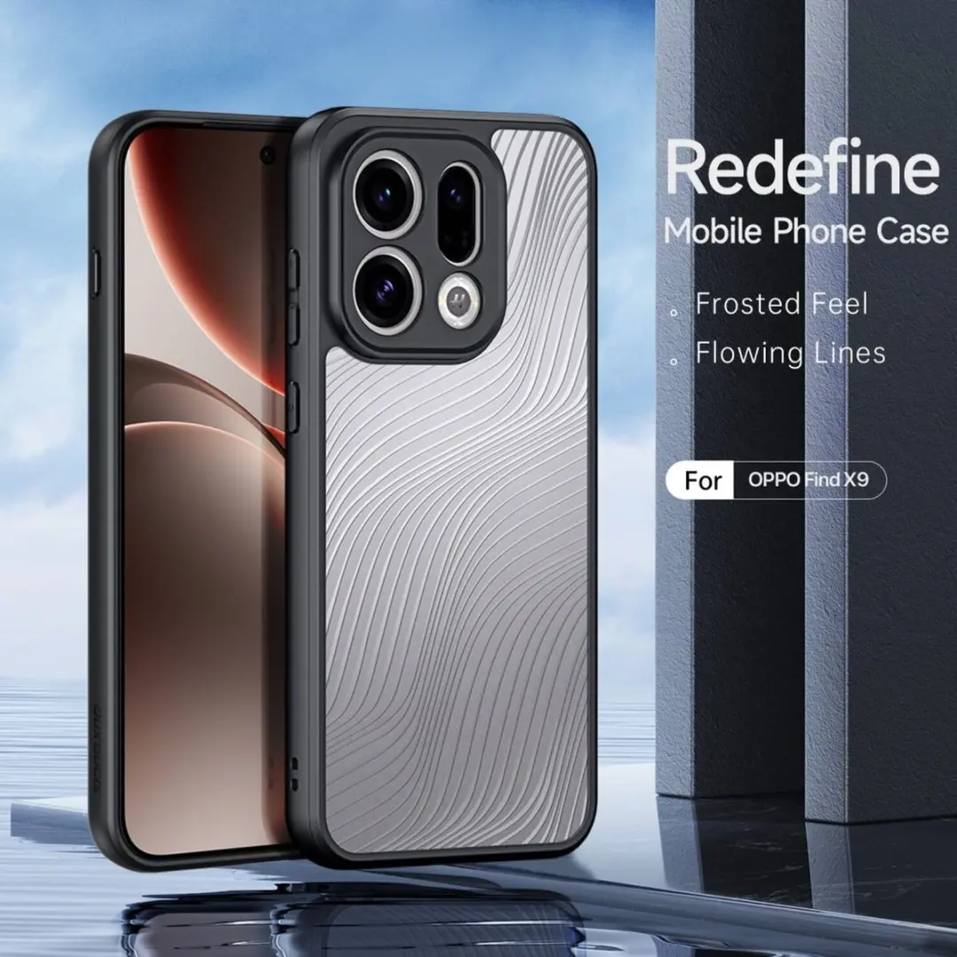 Dux Ducis Aimo Back Cover Case - Oppo Find X9 - Zwart