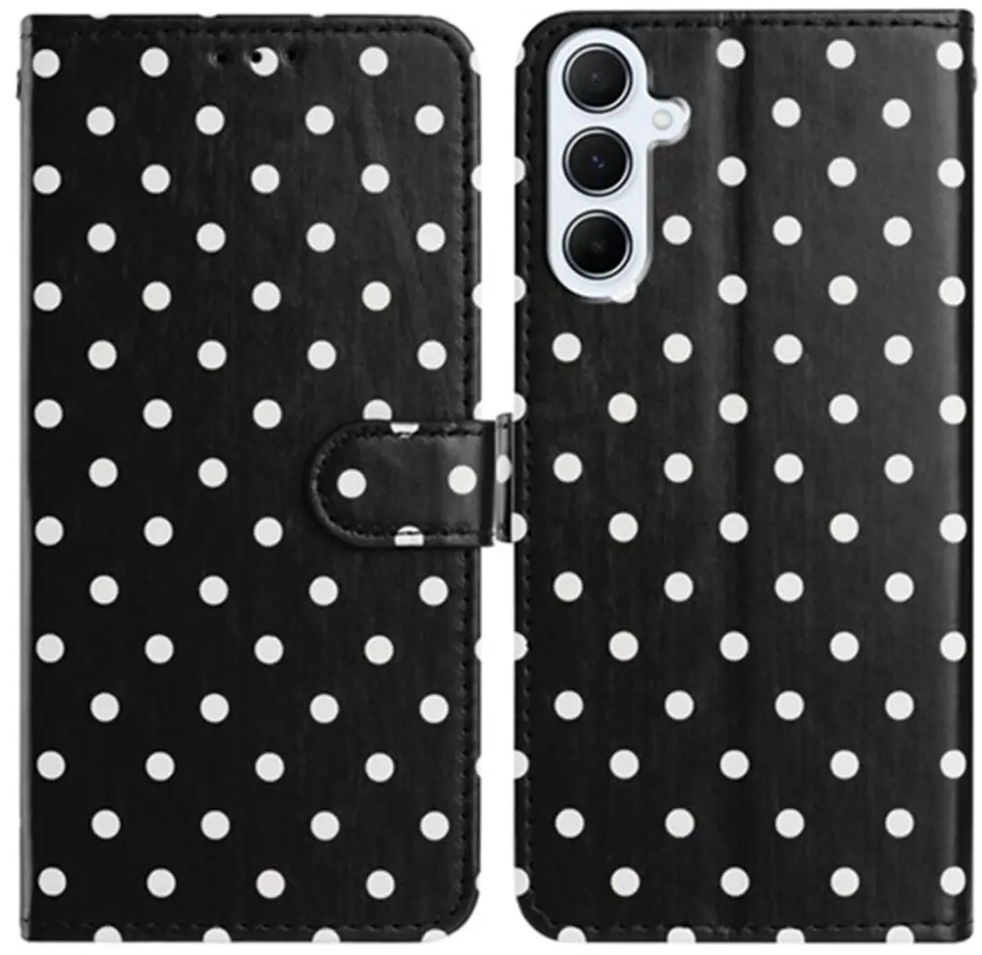 Selected Hoesje Samsung Galaxy A17/A26 Polka Dot Wallet