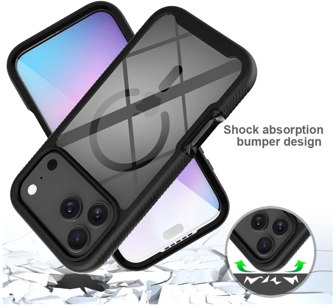 Selected by GSMpunt Hoesje iPhone 17 Pro Max - MagSafe - Zwart