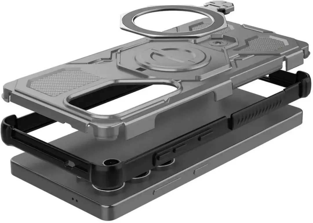 Selected Hoesje Samsung Galaxy S25 Ultra - MagSafe/Kickstand Grijs - afbeelding 6 van 6