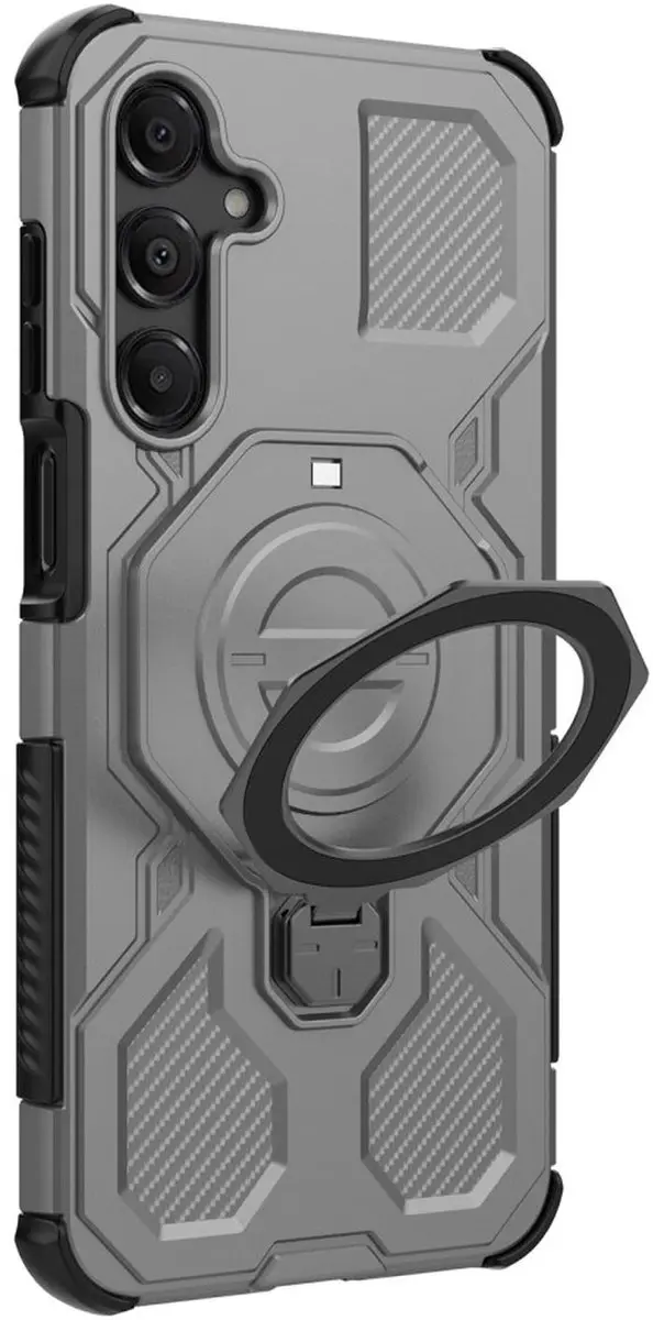 Samsung Galaxy A16 Hoesje Grijs - MagSafe/Kickstand