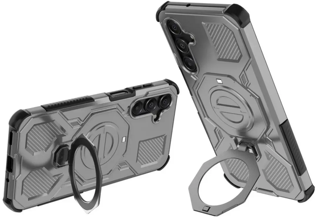 Samsung Galaxy A16 Hoesje Grijs - MagSafe/Kickstand