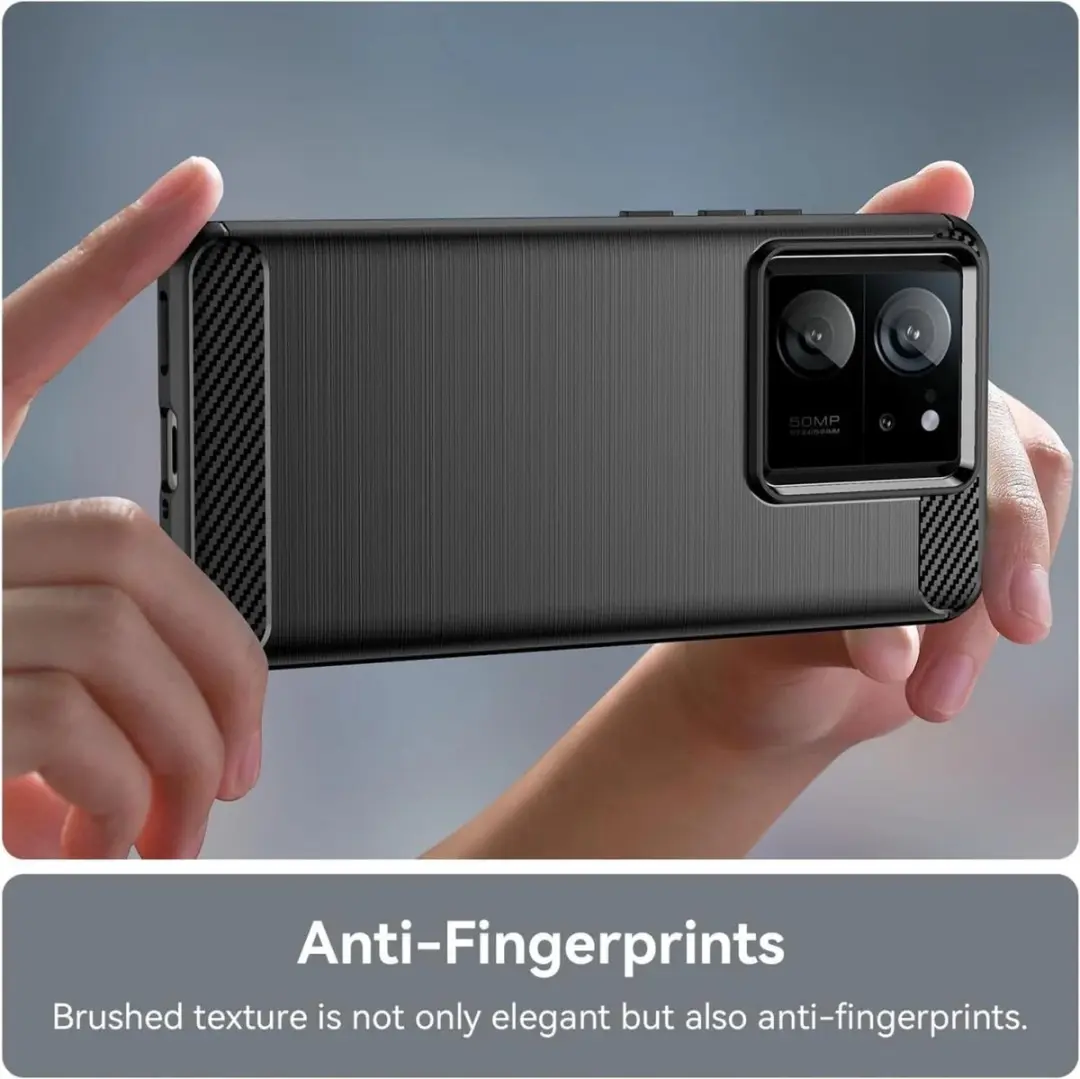 Selected TPU Hoesje Xiaomi 13T - Zwart