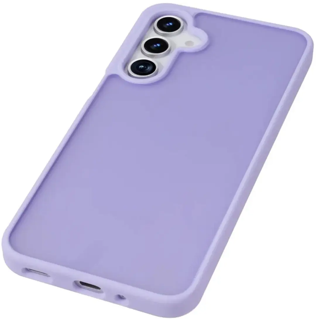 Selected Hoesje Samsung Galaxy A17 - Paarse Matte Back Cover
