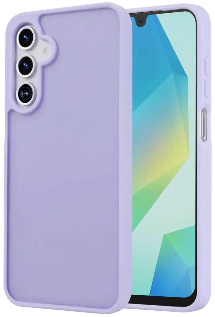 Selected Hoesje Samsung Galaxy A17 - Paarse Matte Back Cover