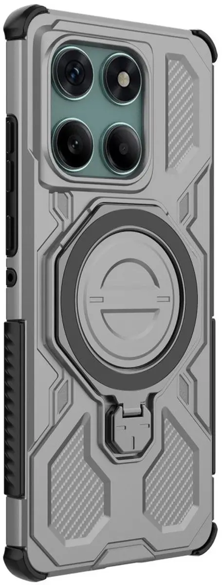 Selected Motorola Edge 60 Fusion Hoesje - Grijs MagSafe