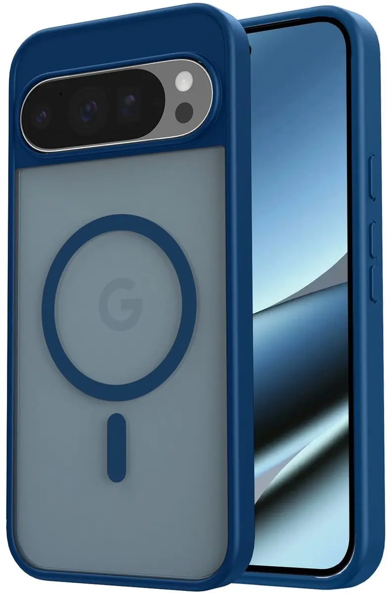 Selected Google Pixel 10 Pro XL Hoesje - Blauw - MagSafe